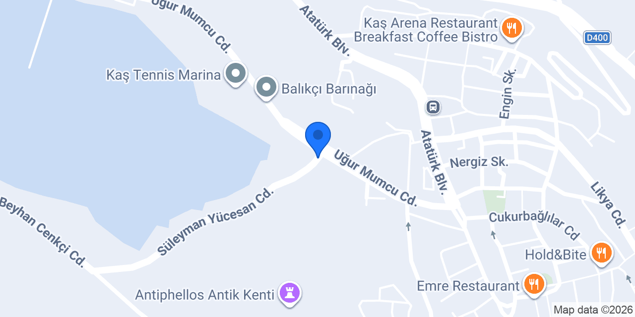 Aslar Turizm konumu