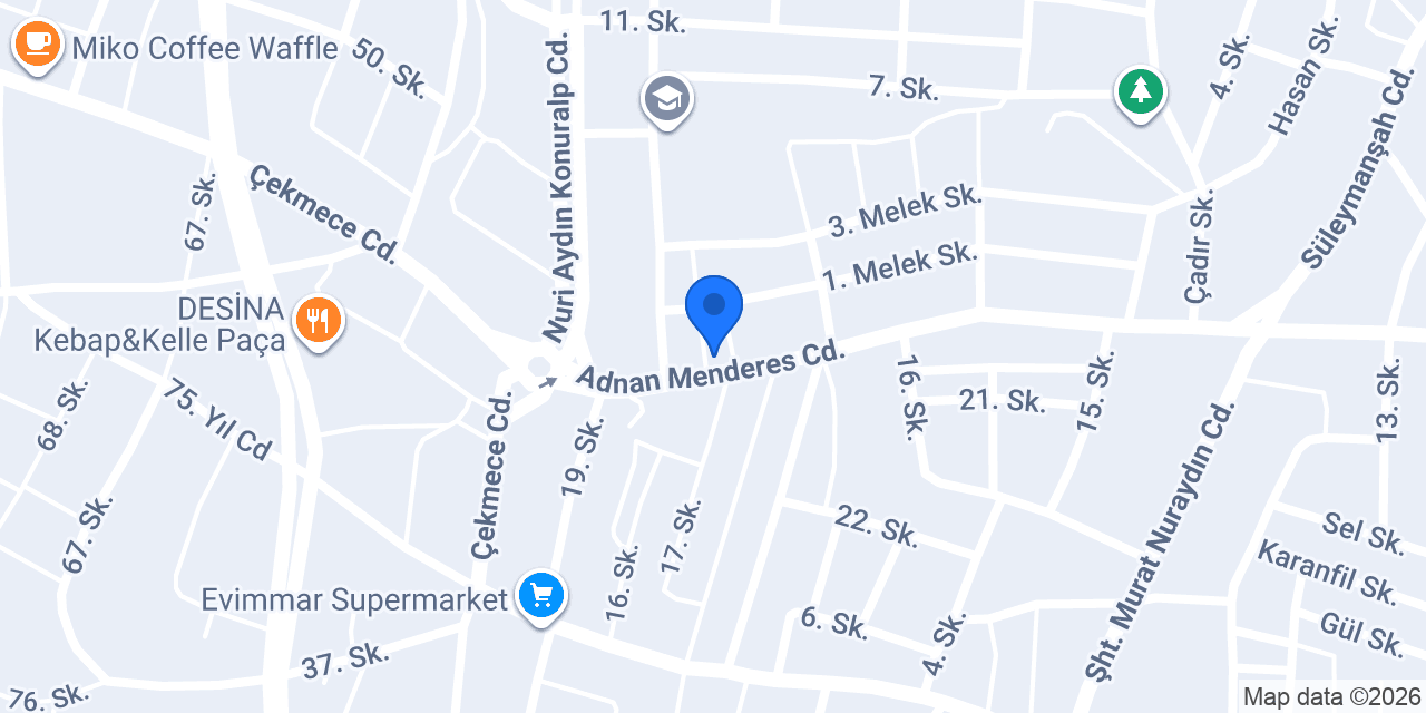 Diş Hekimi Soner Sahillioğlu konumu