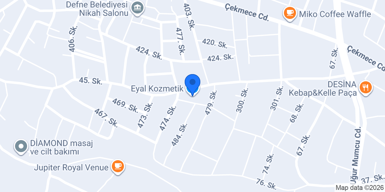 Eyal Kozmetik konumu