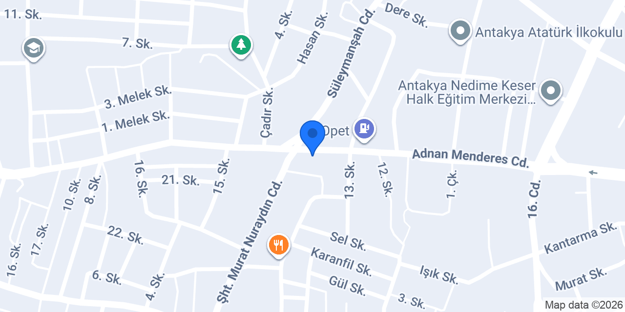 Yanmaz Öğrenci Servisi konumu