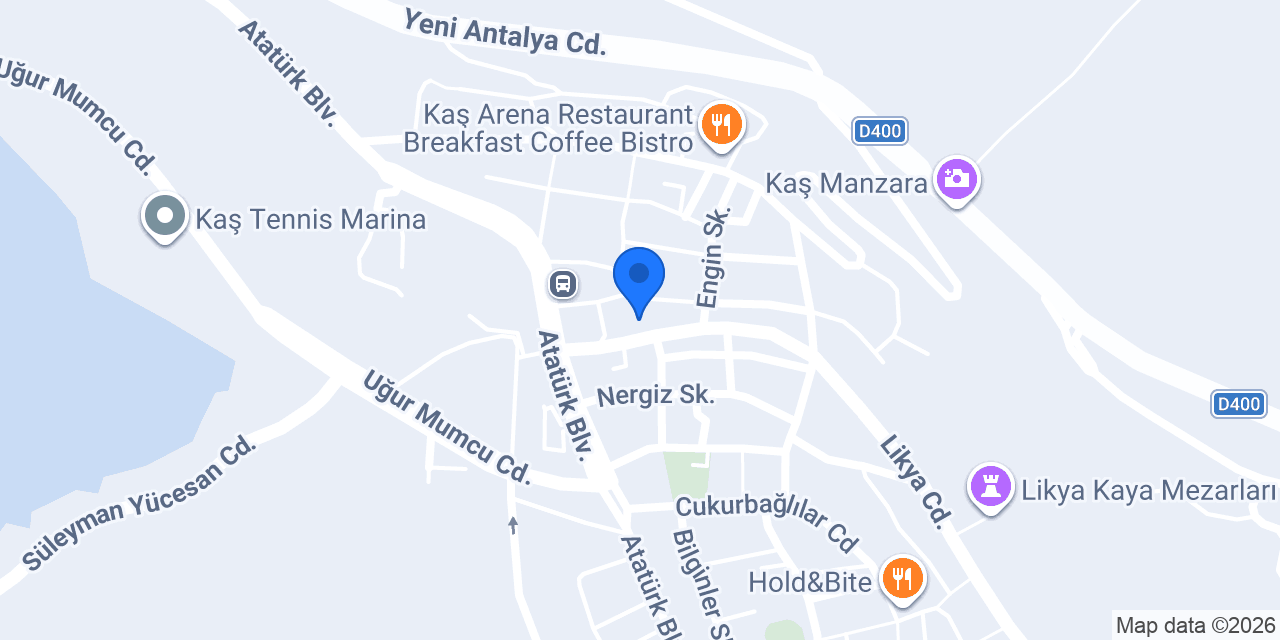 Kaş Tarım ve Orman İlçe Müdürlüğü konumu