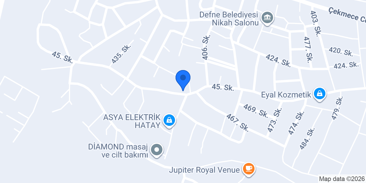 Kaya hırdavat ve tesisat konumu