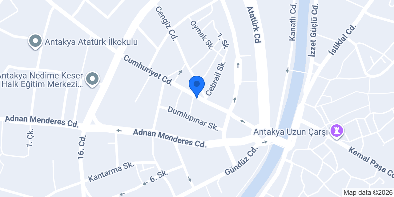 Çiğköfteci Ömer Usta konumu
