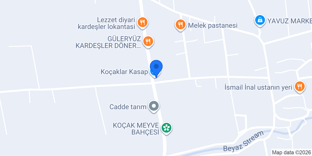 Koçaklar Kasap konumu