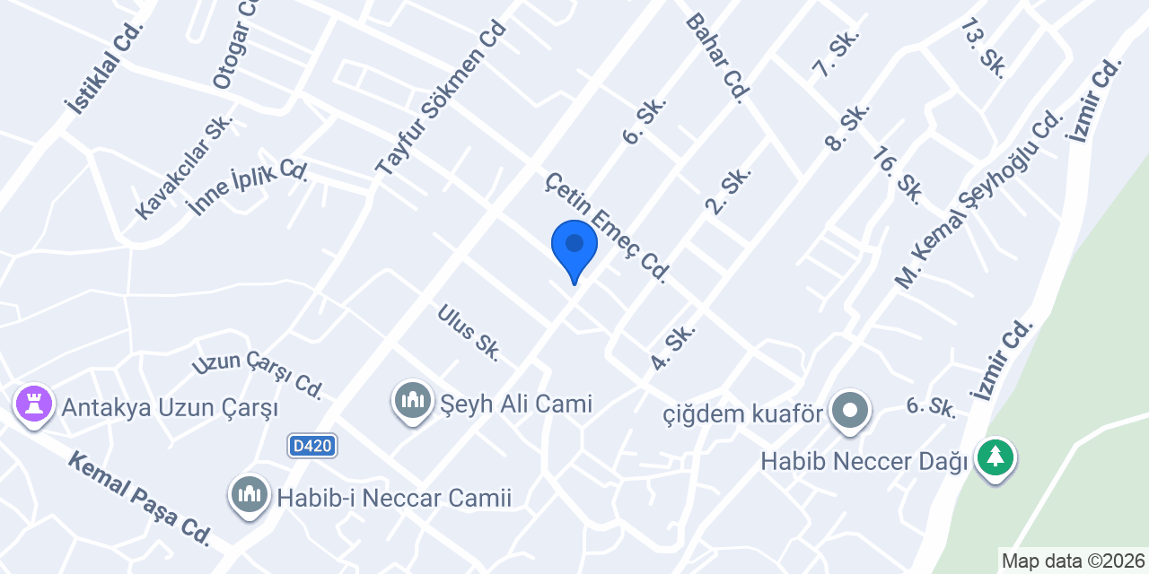 Pişen Fırını konumu