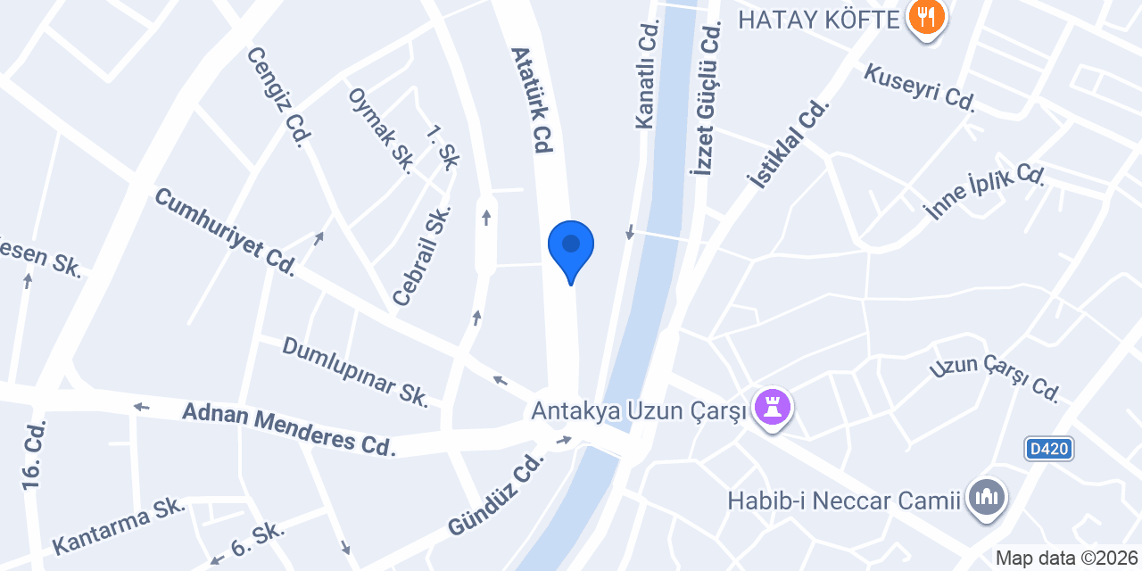 Yakın Doğu Üniversitesi konumu