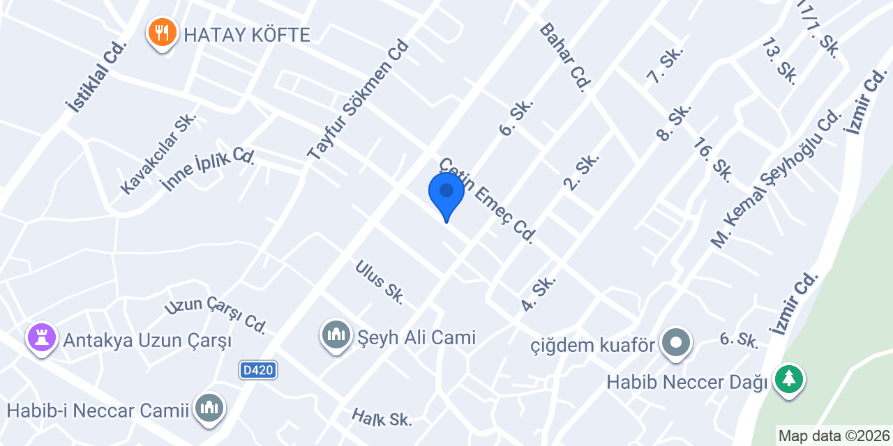 Antakya Cam Müzesi - Şadi Asfuroğlu konumu