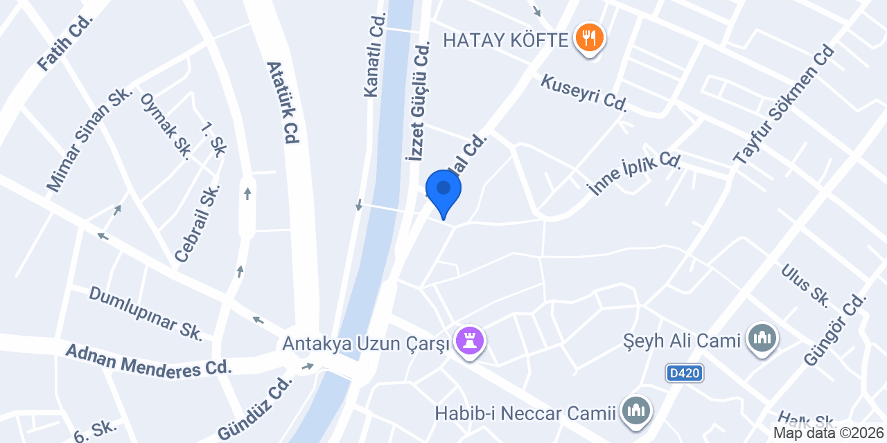 ANTAKYA KOTON konumu