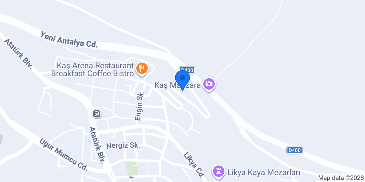 BambinaS Kaş konumu