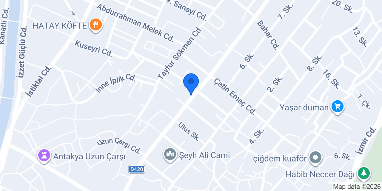 Sağıroğlu Et Pazarı konumu