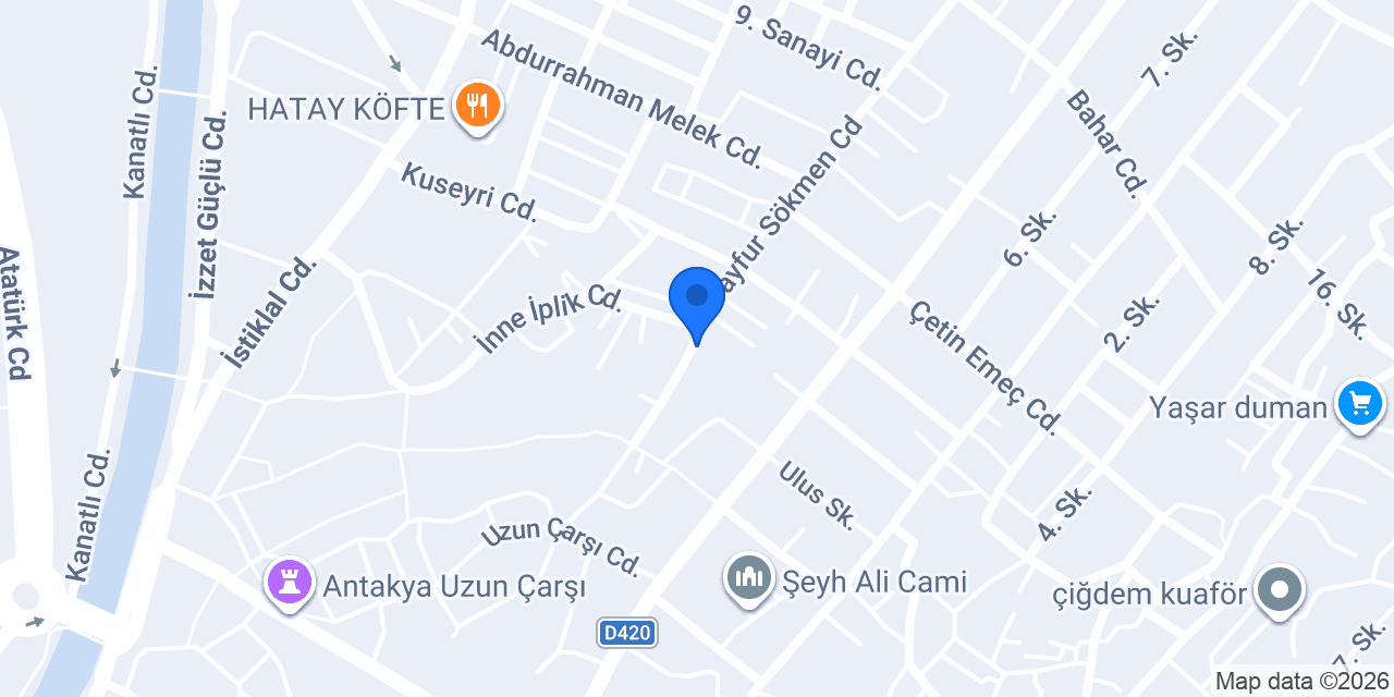 Çınaraltı Kasabı konumu