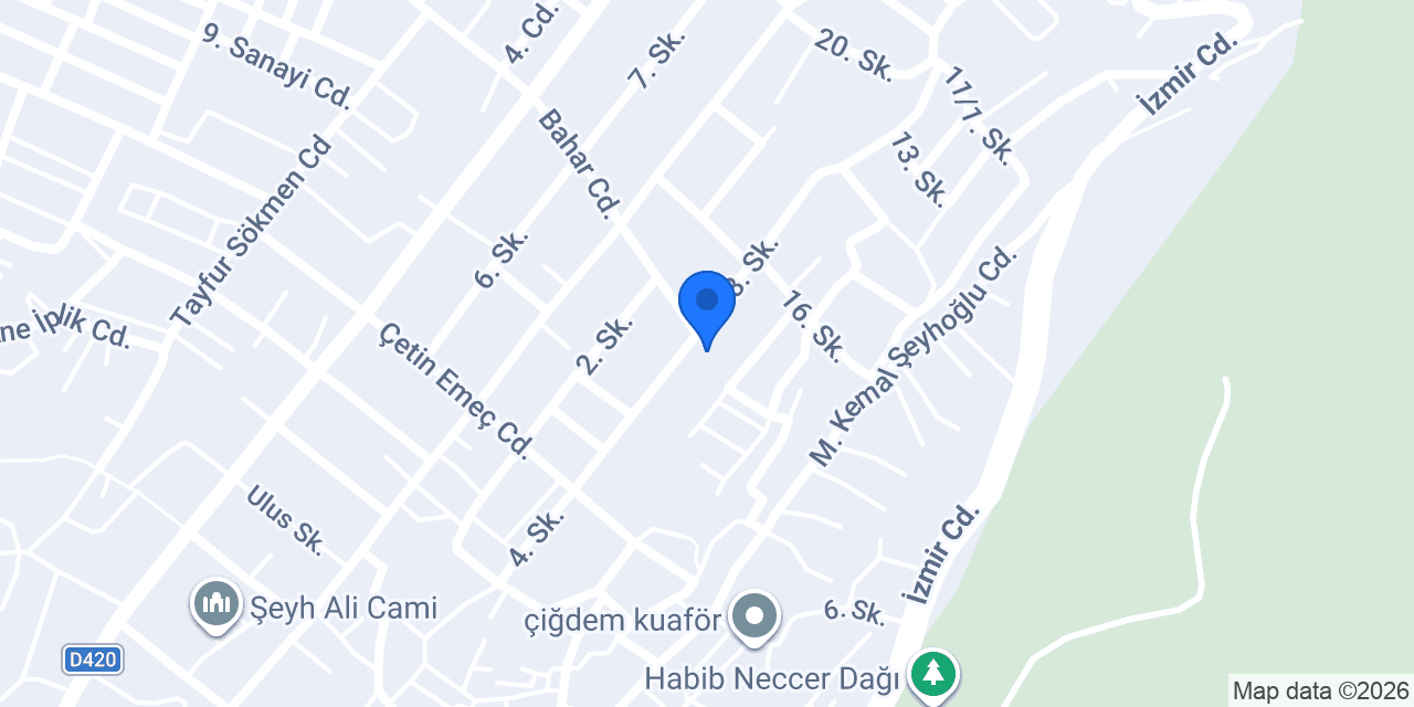 Gül Fidan Erkek Kuaförü konumu