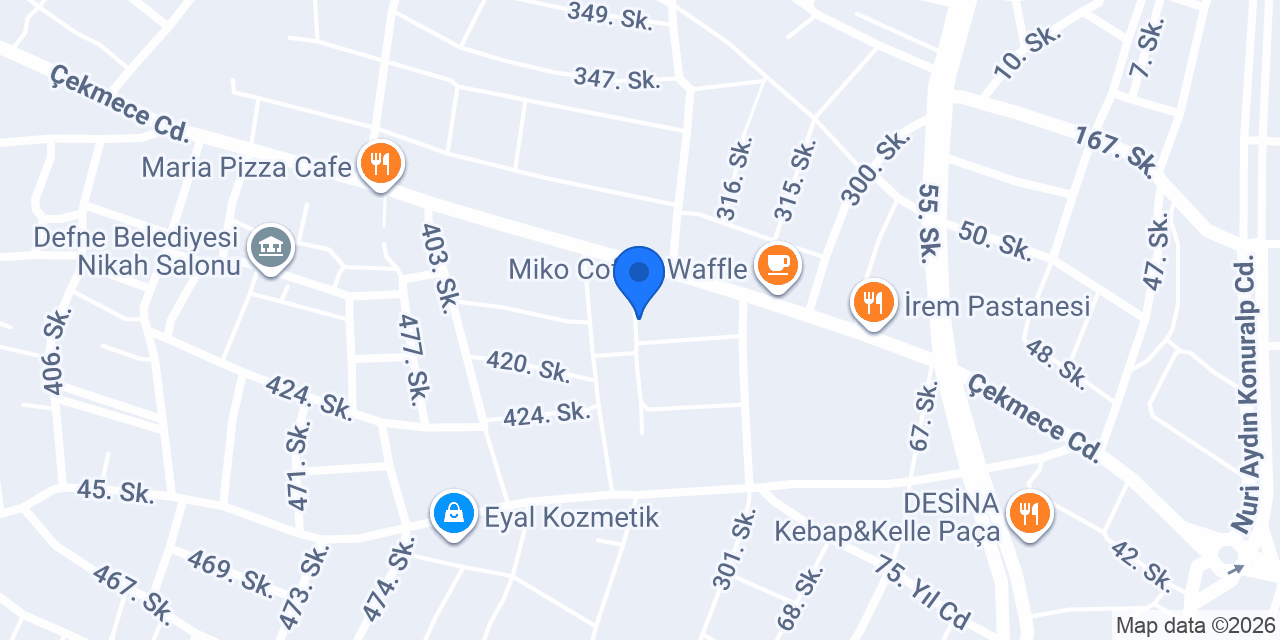İKRA LAZER & TASARIM konumu