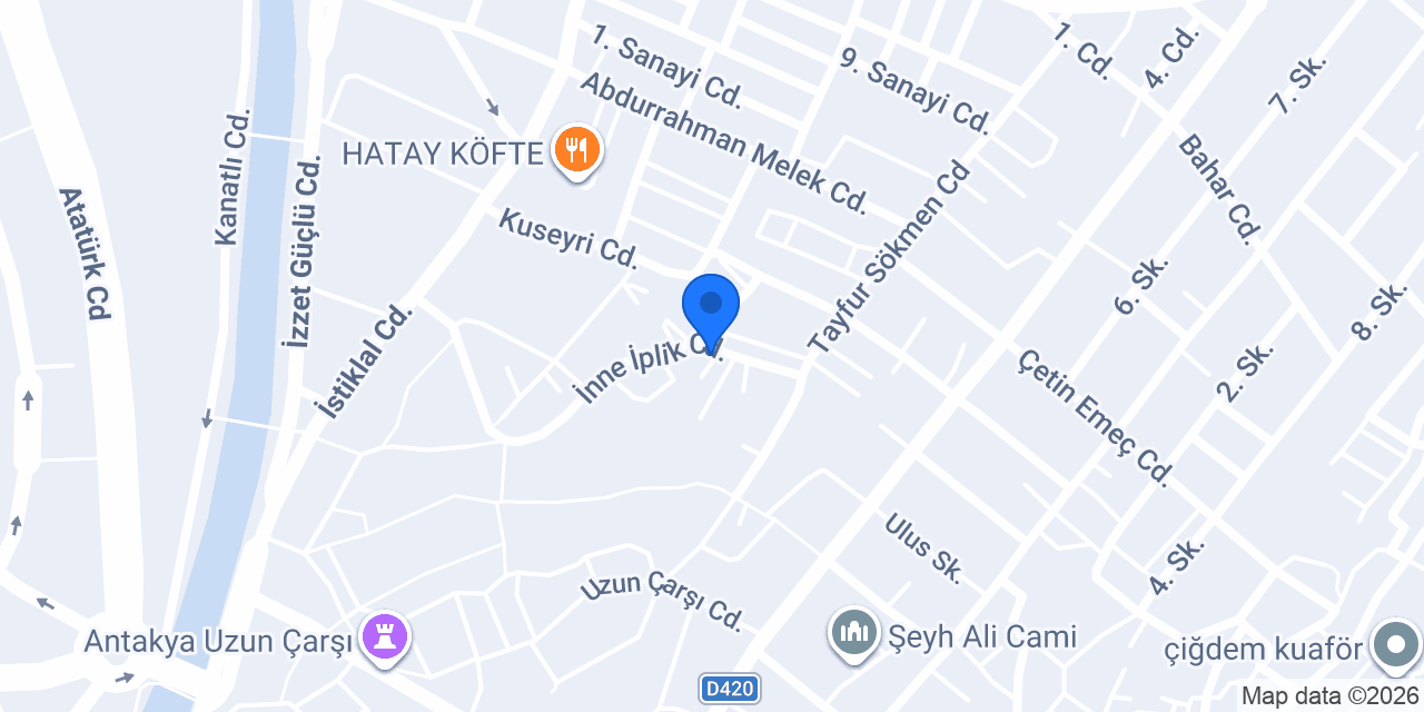 Hatay Çağla Mobilya ESCOM konumu