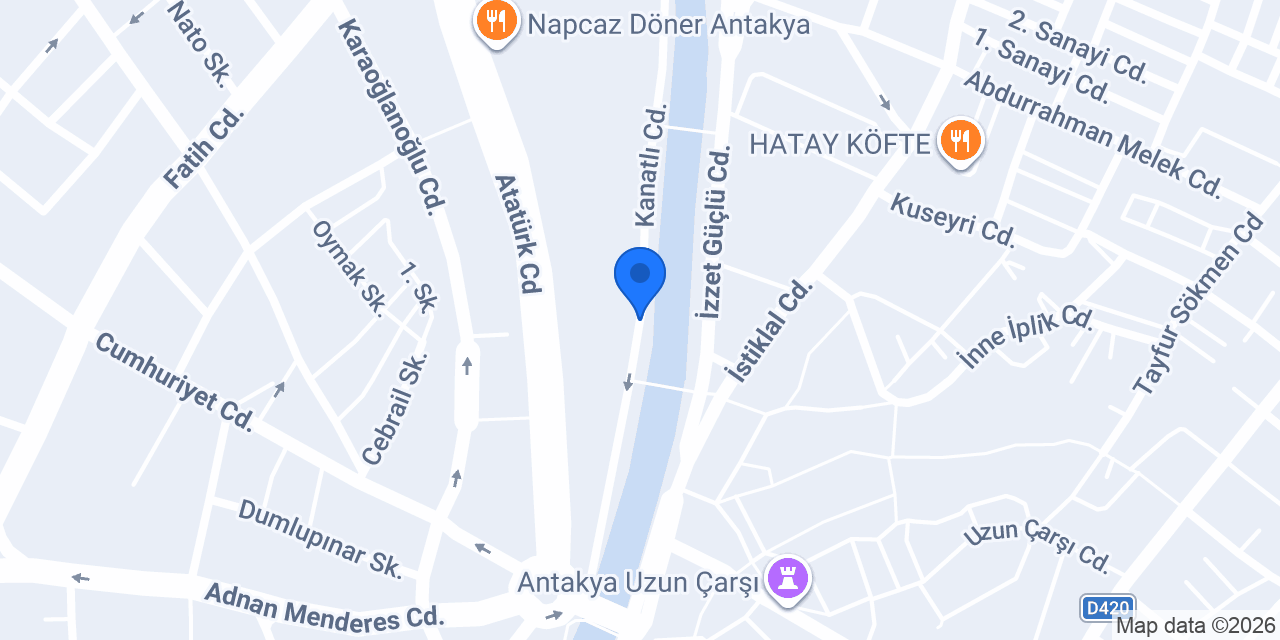 ATEŞ Taksi konumu