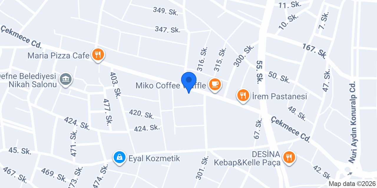 ASYA GÜVENLİK SİSTEMLERİ HATAY konumu