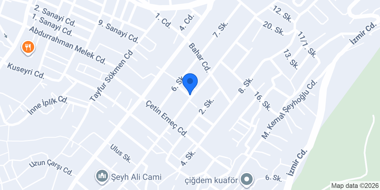 SEHER TEKSTİL HATAY konumu