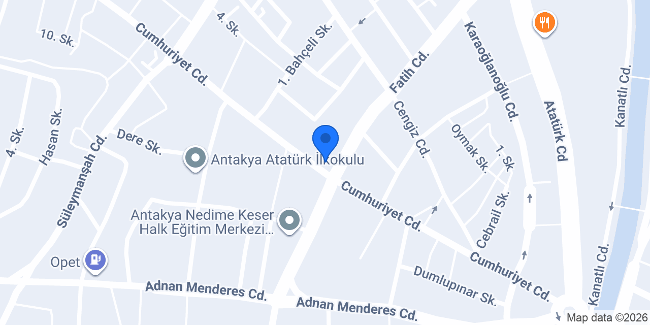 Teknik Uzman Sürücü Kursu konumu