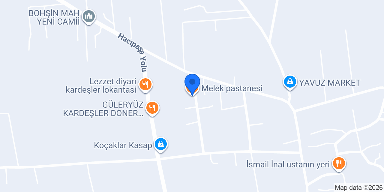 Melek pastanesi konumu
