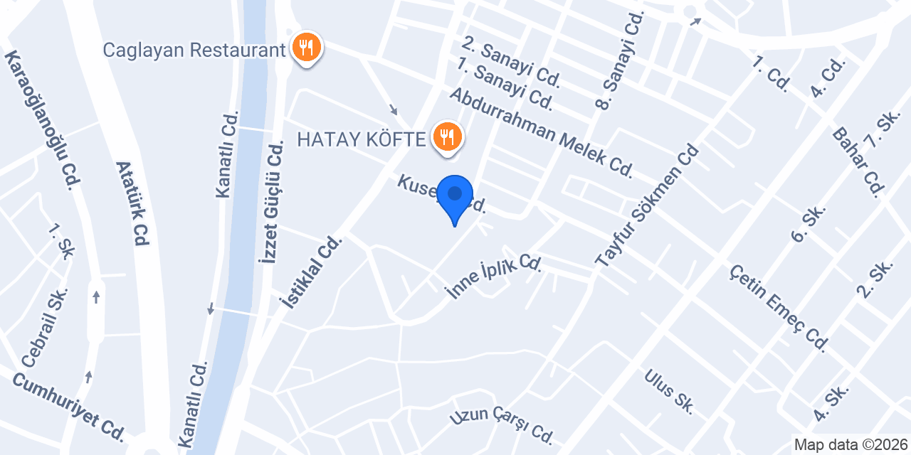 Antakya Yürek Mobilya Koltuk konumu