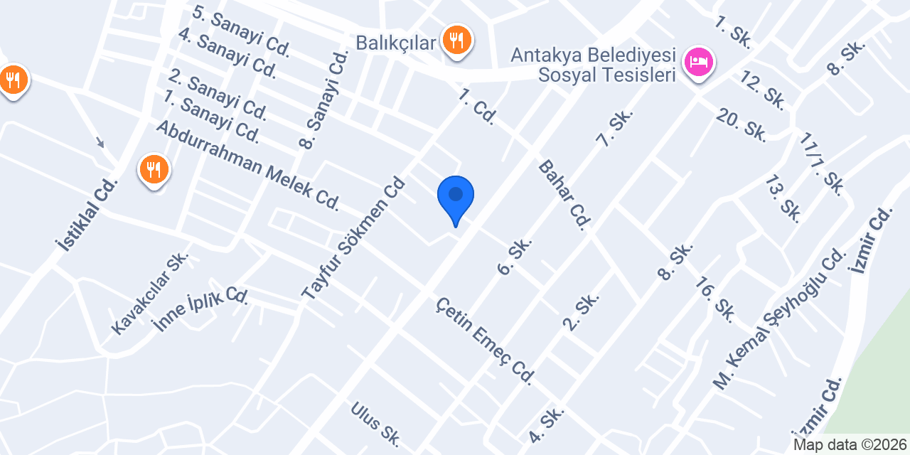 HATAY STOR PERDE ESCOM konumu