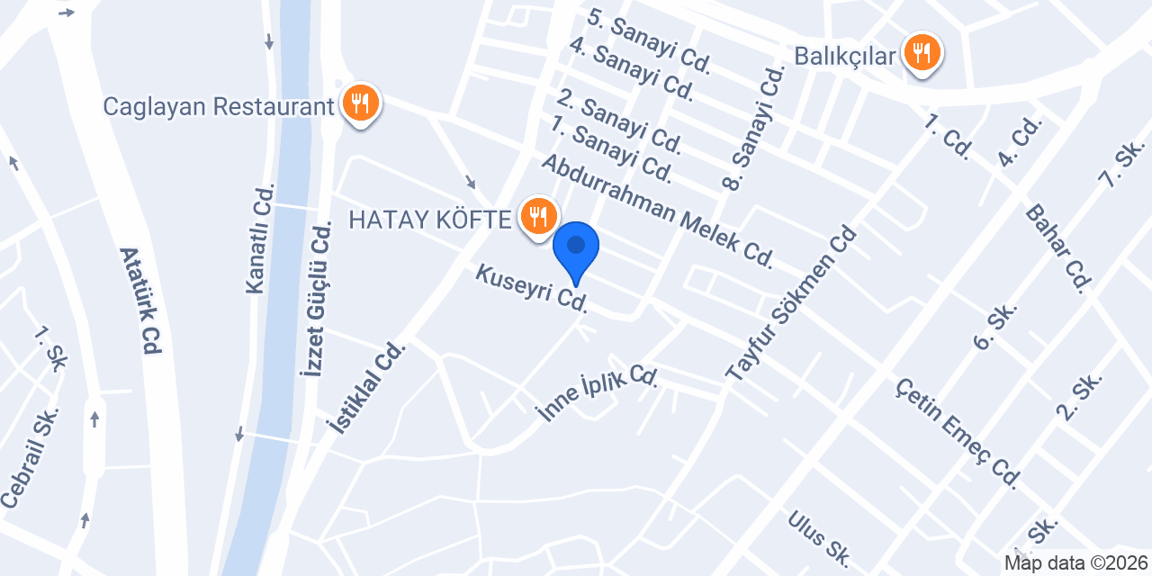 CEYLAN OTEL konumu