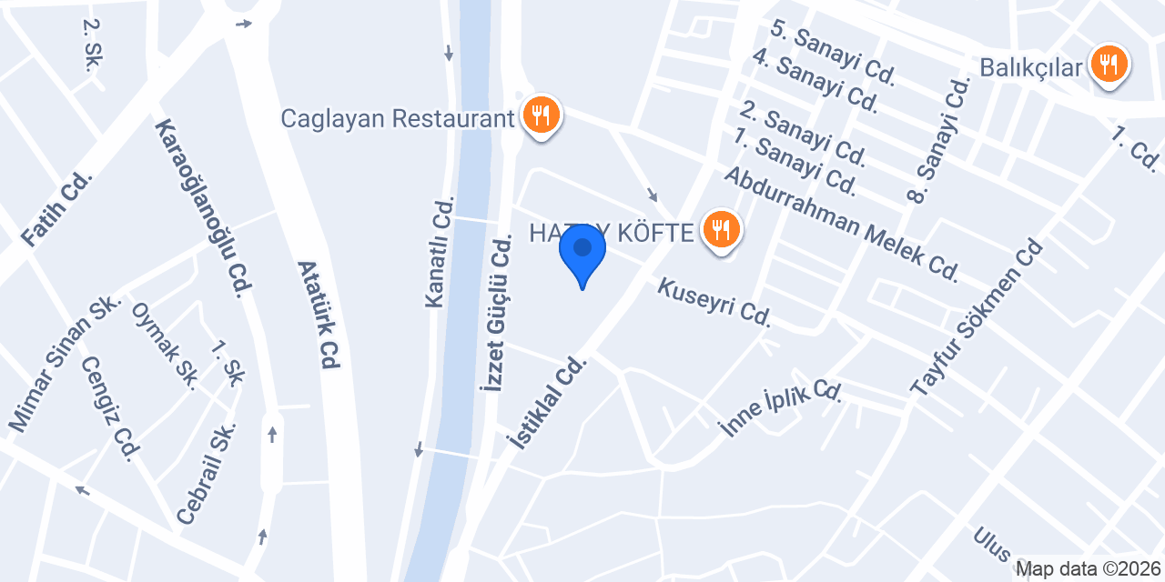 Yörem Antakya Meze konumu