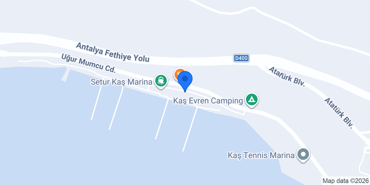 Vati Ocakbaşı (Kaş Restaurant) konumu