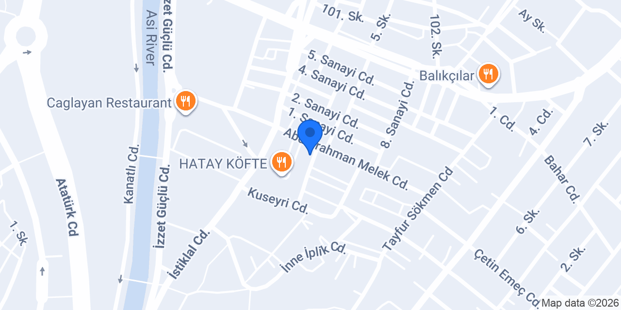 Hatay Günsas Turizm konumu