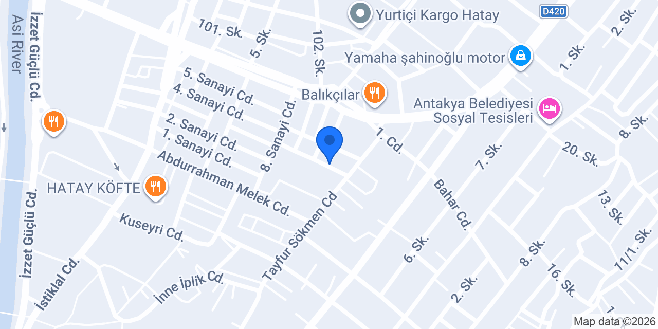 Akbaht Gıda konumu