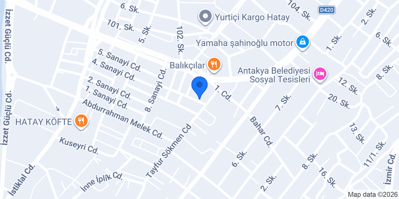 Asvet Veteriner Kliniği konumu