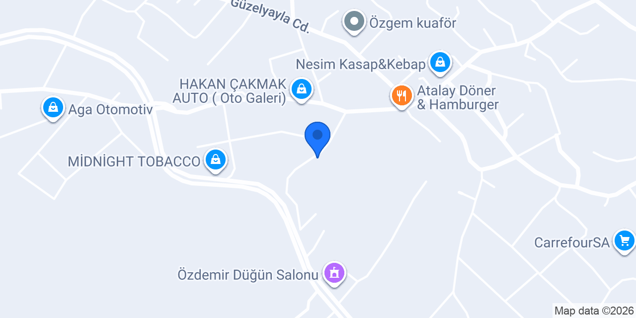 Tatarlar Oto Lastik konumu