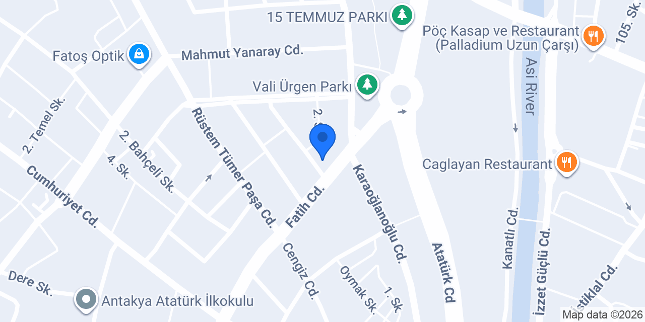 Hatayçiçekçi konumu