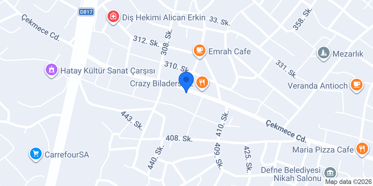Komagene Çekmece konumu