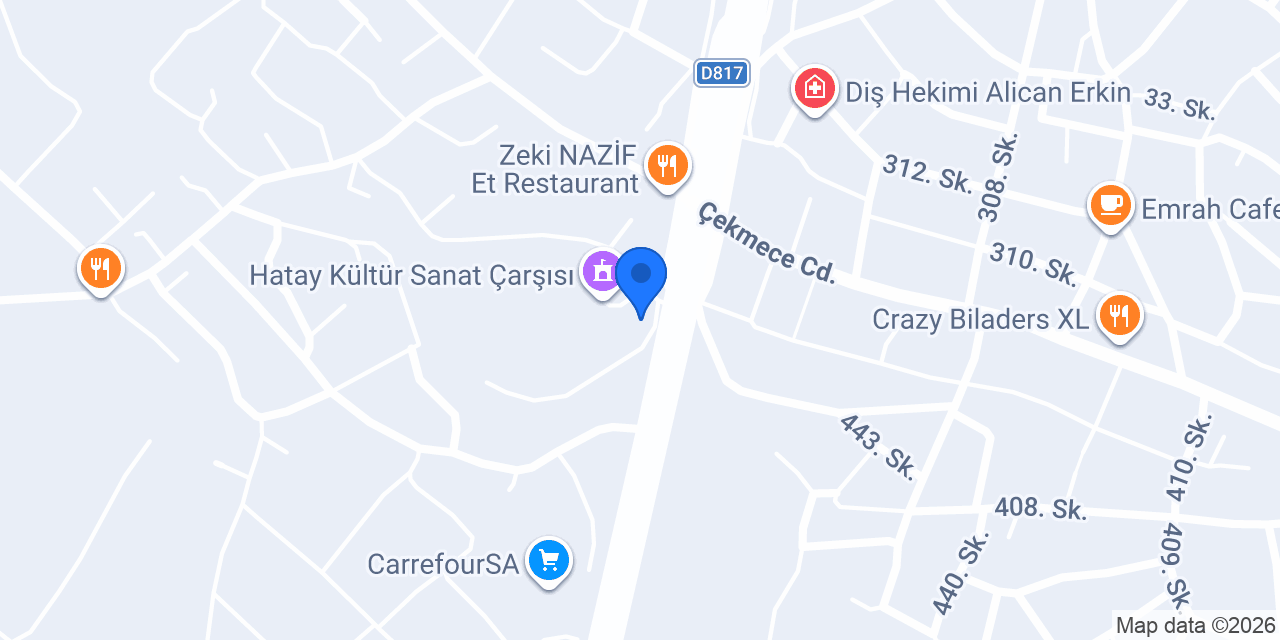 Hatay Meclis Künefe konumu