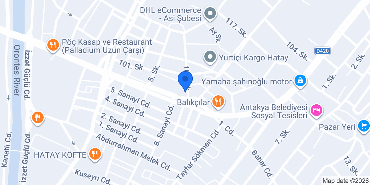 Gümüş Psikolojik Danışma ve Yaşam Merkezi konumu