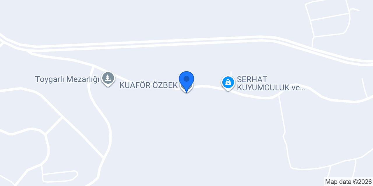 KUAFÖR ÖZBEK konumu