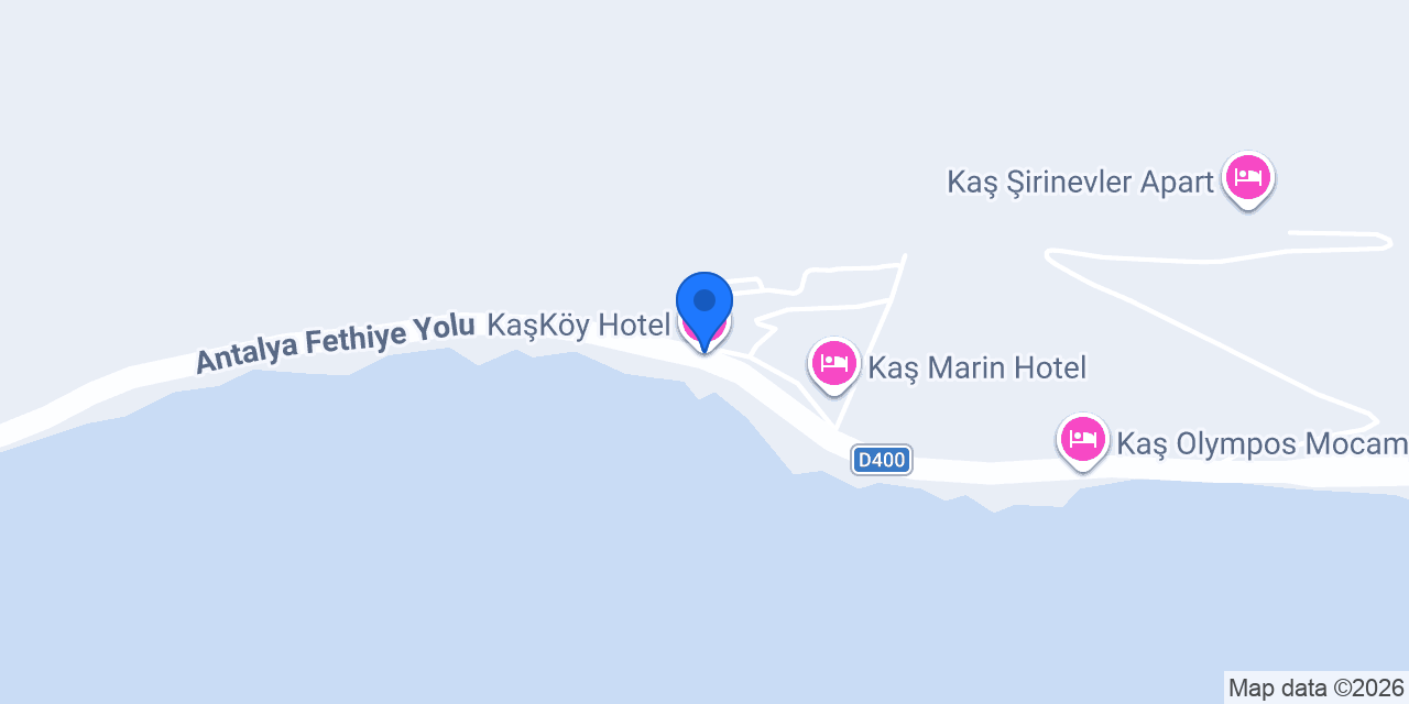 KaşKöy Hotel konumu