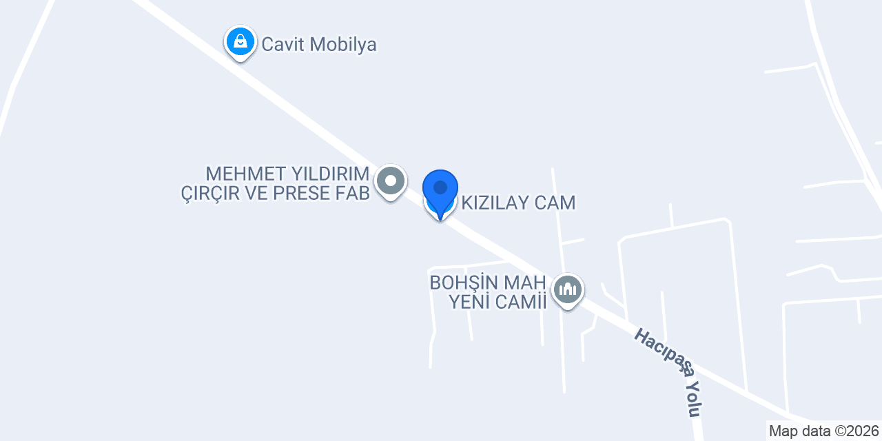 KIZILAY CAM konumu