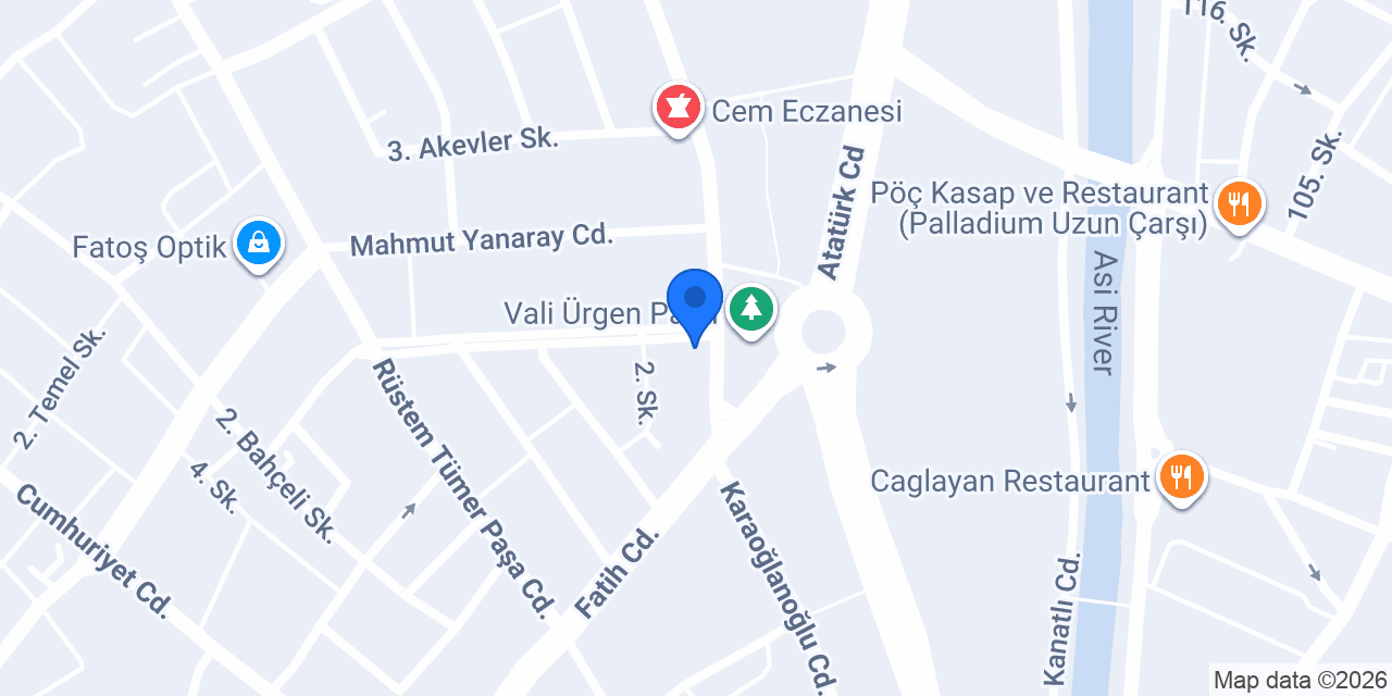 Antik ikram kunefe & cafe konumu