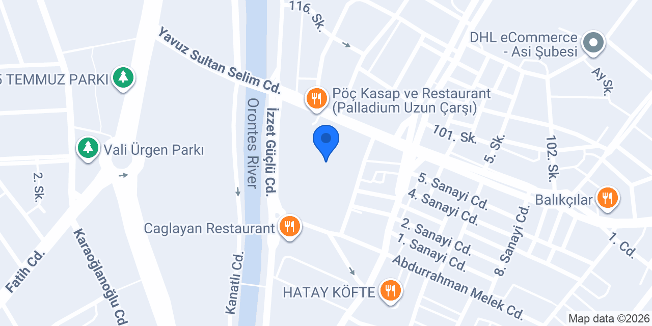 Cinens Sinemaları Palladium Antakya konumu