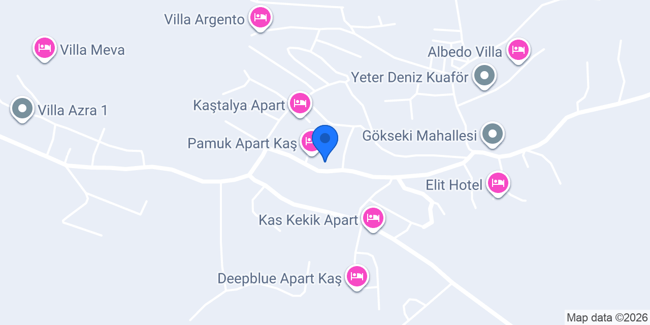 Villa Köknar Pansiyon konumu