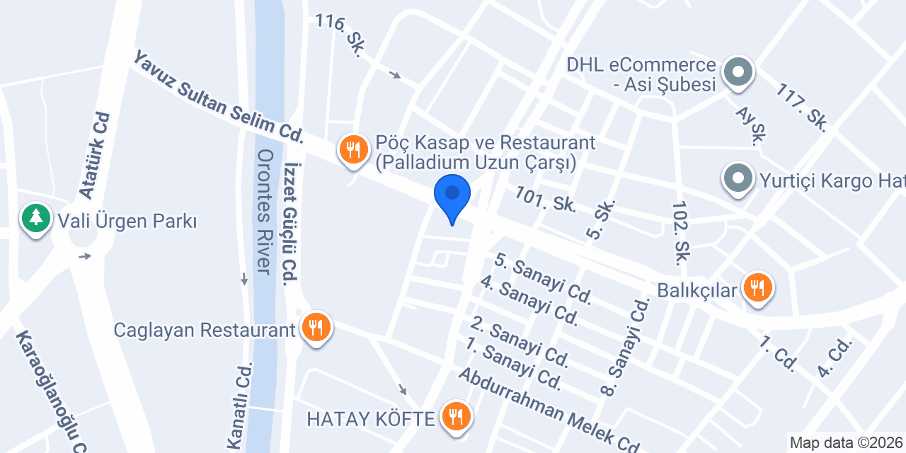 Affan Erkek kuaförü konumu