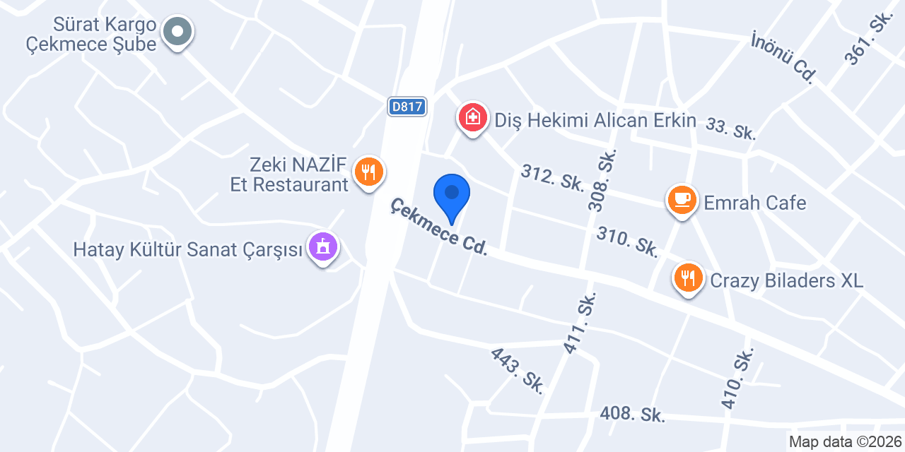 Dt. Hediye MÜNKER konumu