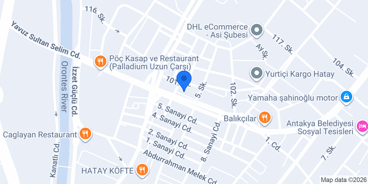 QNB Antakya Şubesi konumu