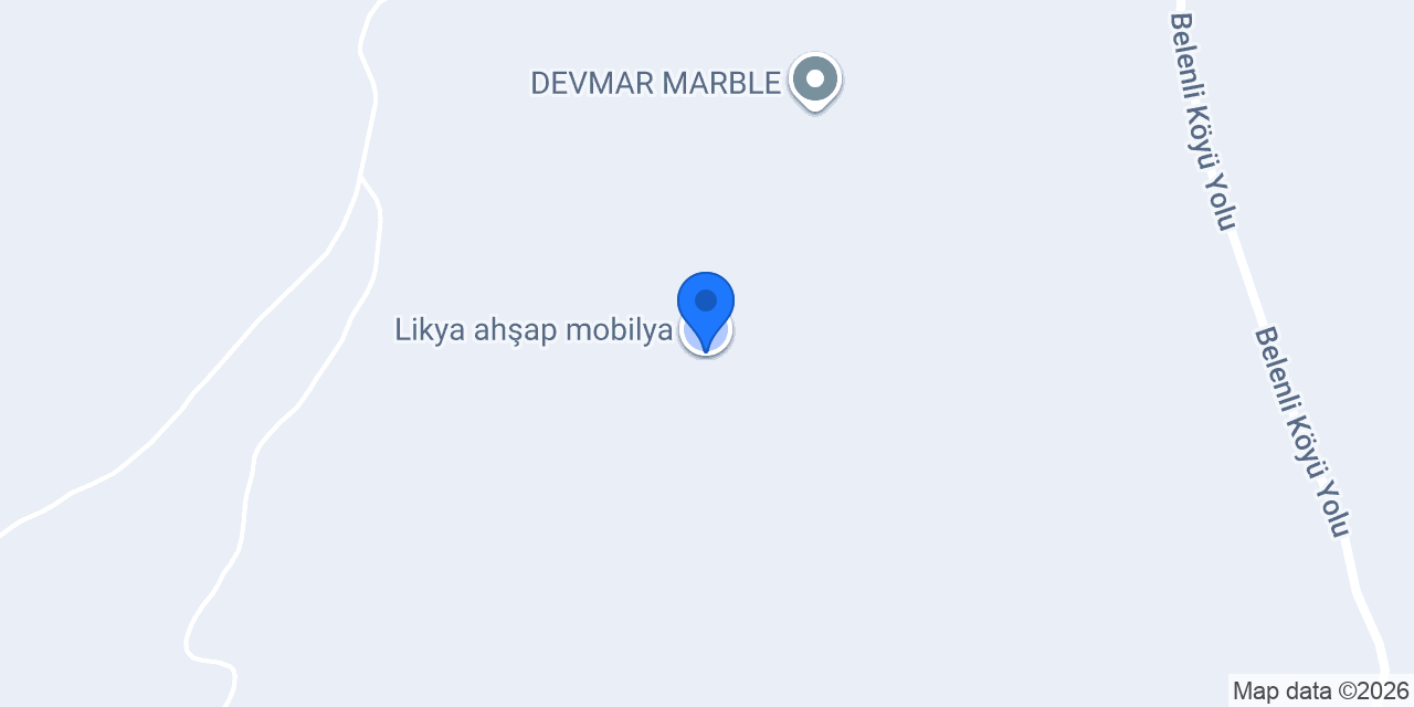 Likya ahşap mobilya konumu