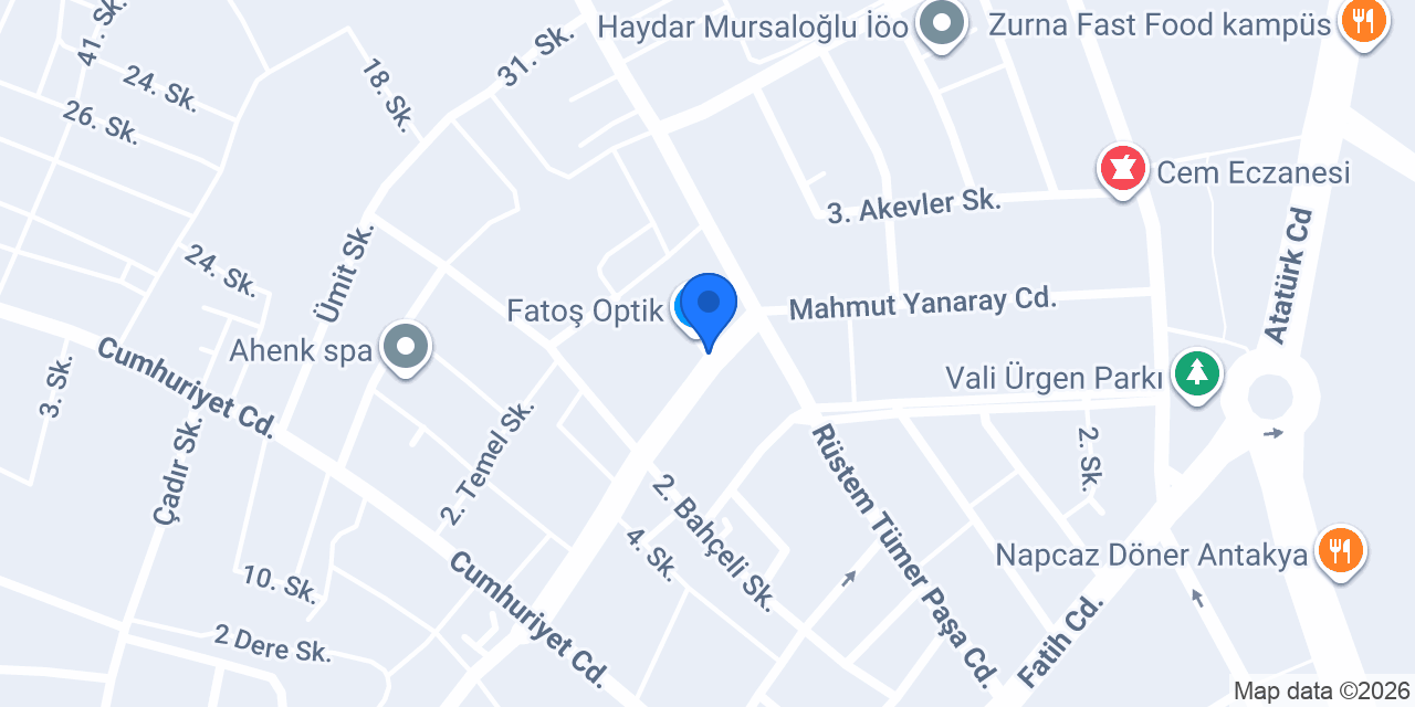 Günay Sigorta konumu