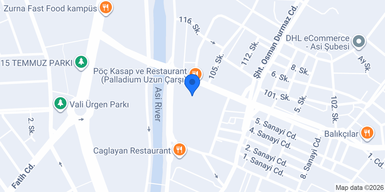 Zakkur kuyumculuk konumu