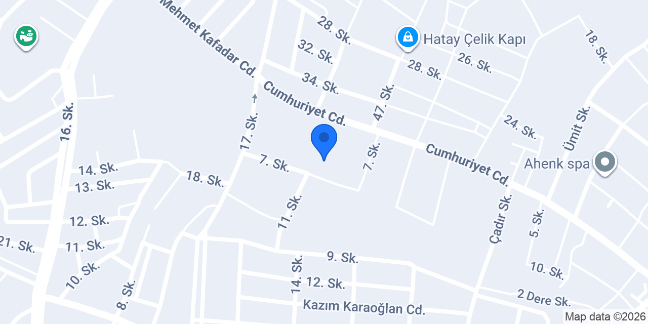 Ocak Koltuk Yıkama konumu
