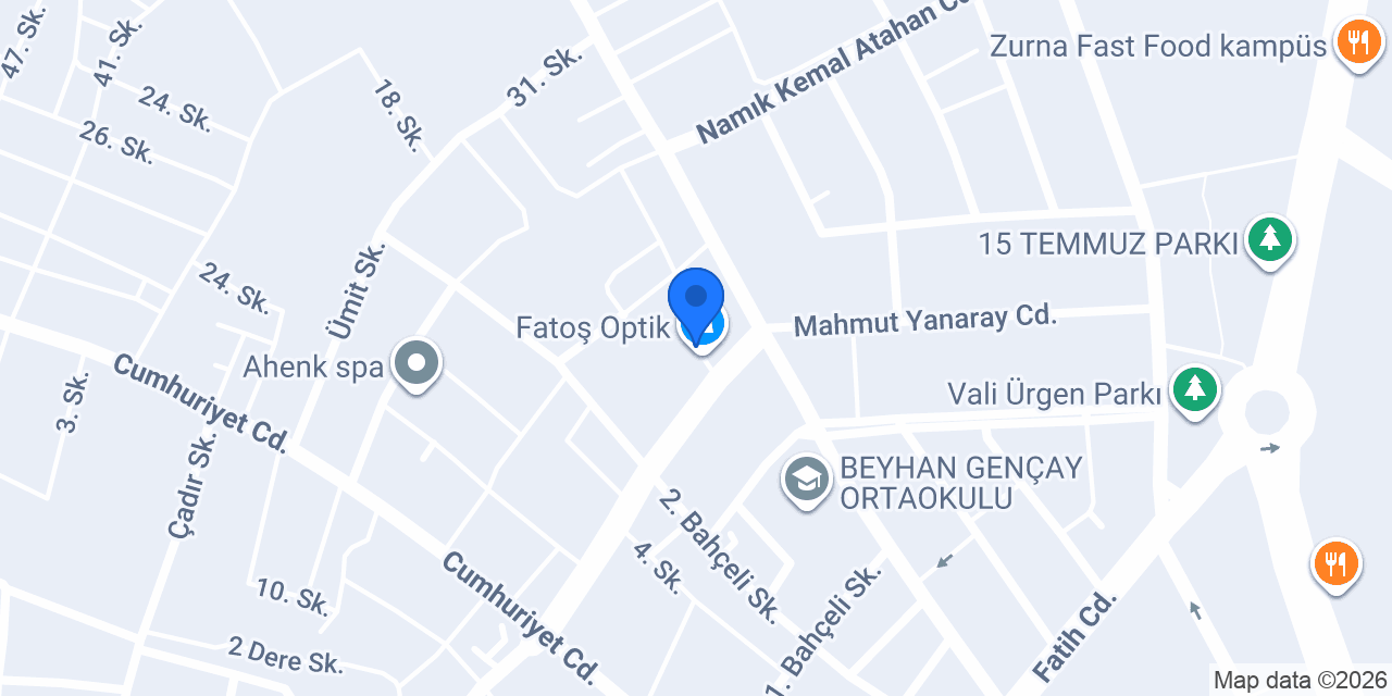Aymak Harıta konumu